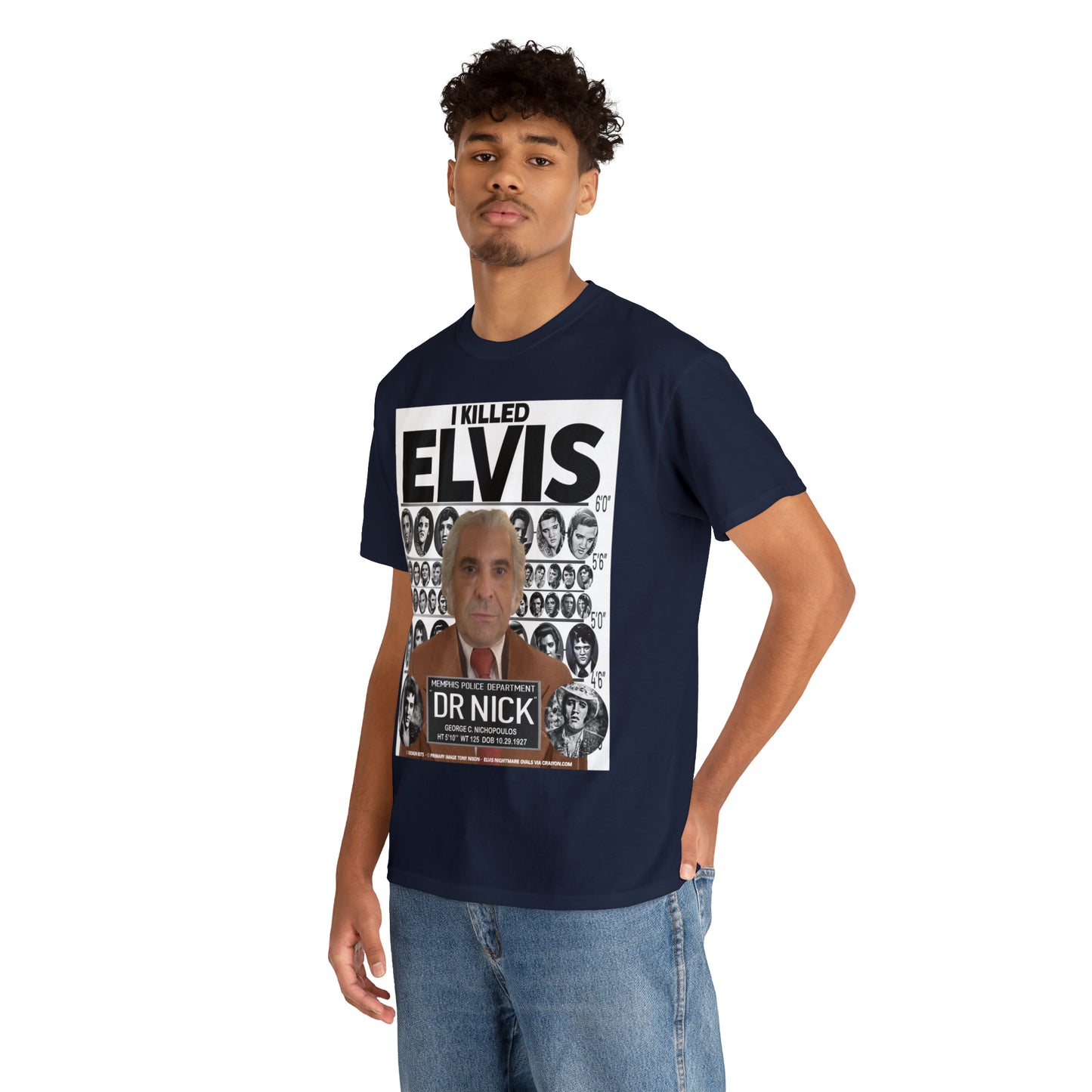 I KI**** ELVIS - Unisex Heavy Cotton Tee - USA