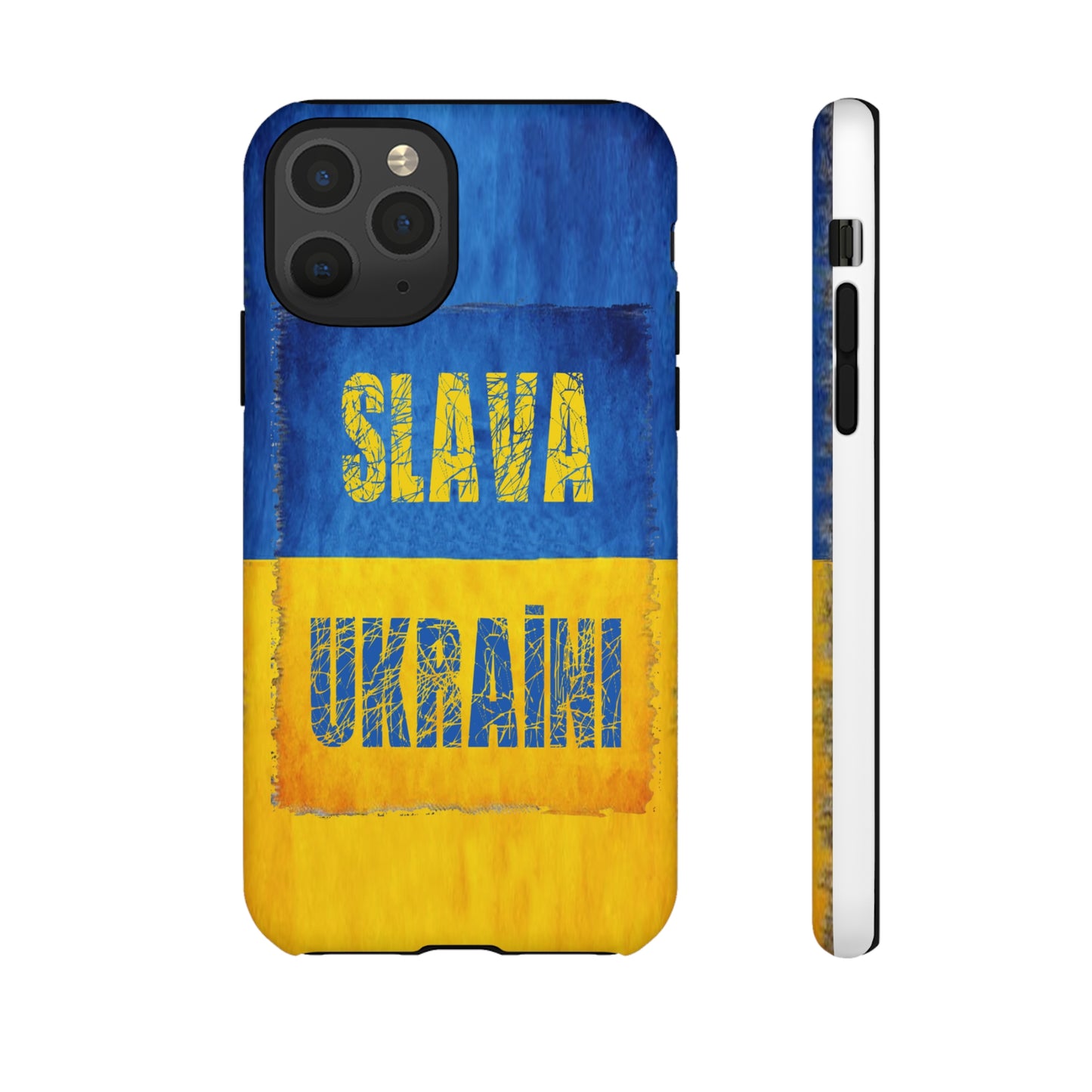 "SLAVA UKRAĪNI" FLAG - Tough Cases