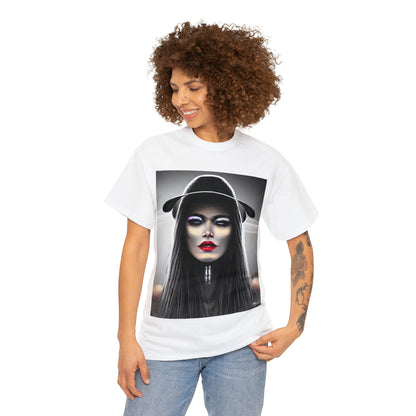 CYBERPUNK WITCH - Airt on a Shirt  - Unisex Heavy Cotton Tee - AUS