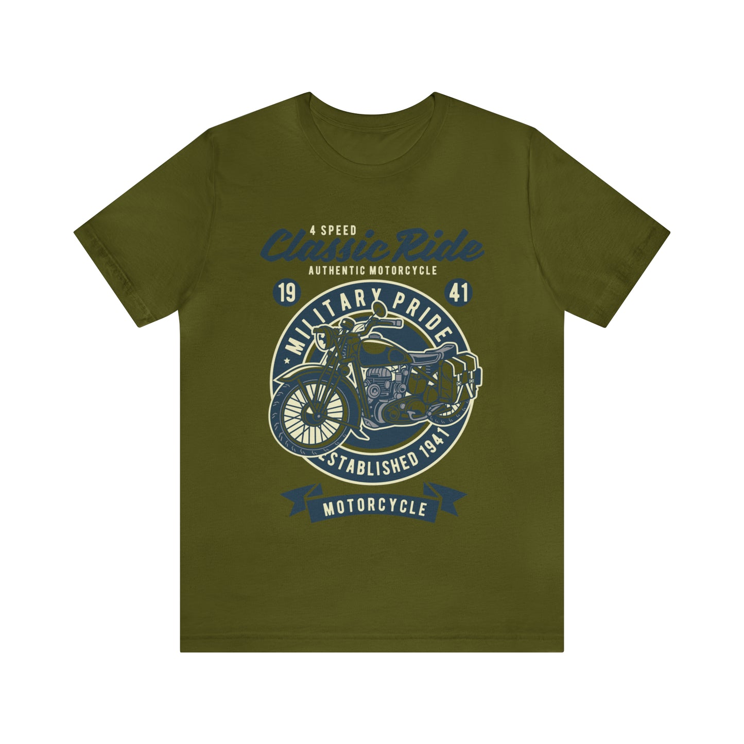 MILITARY RIDE Classic Pride - Unisex Jersey Short Sleeve Tee