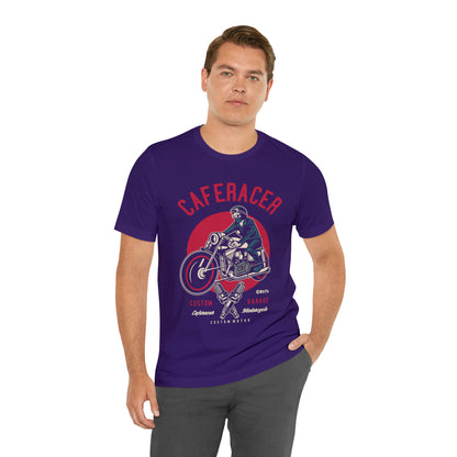 CAFE RACER Custom Garage - Unisex Jersey Short Sleeve Tee