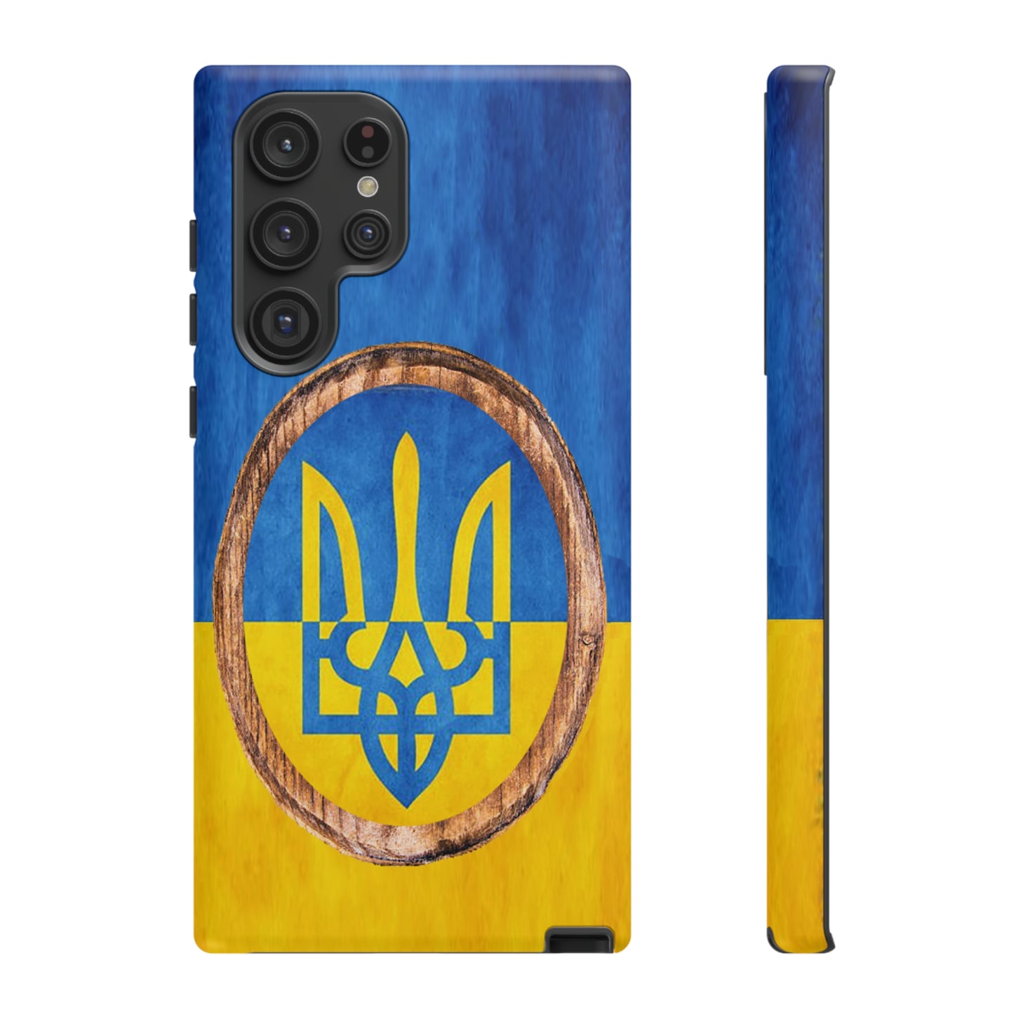 UKRAINE FLAG with TRIDENT - Tough Cases