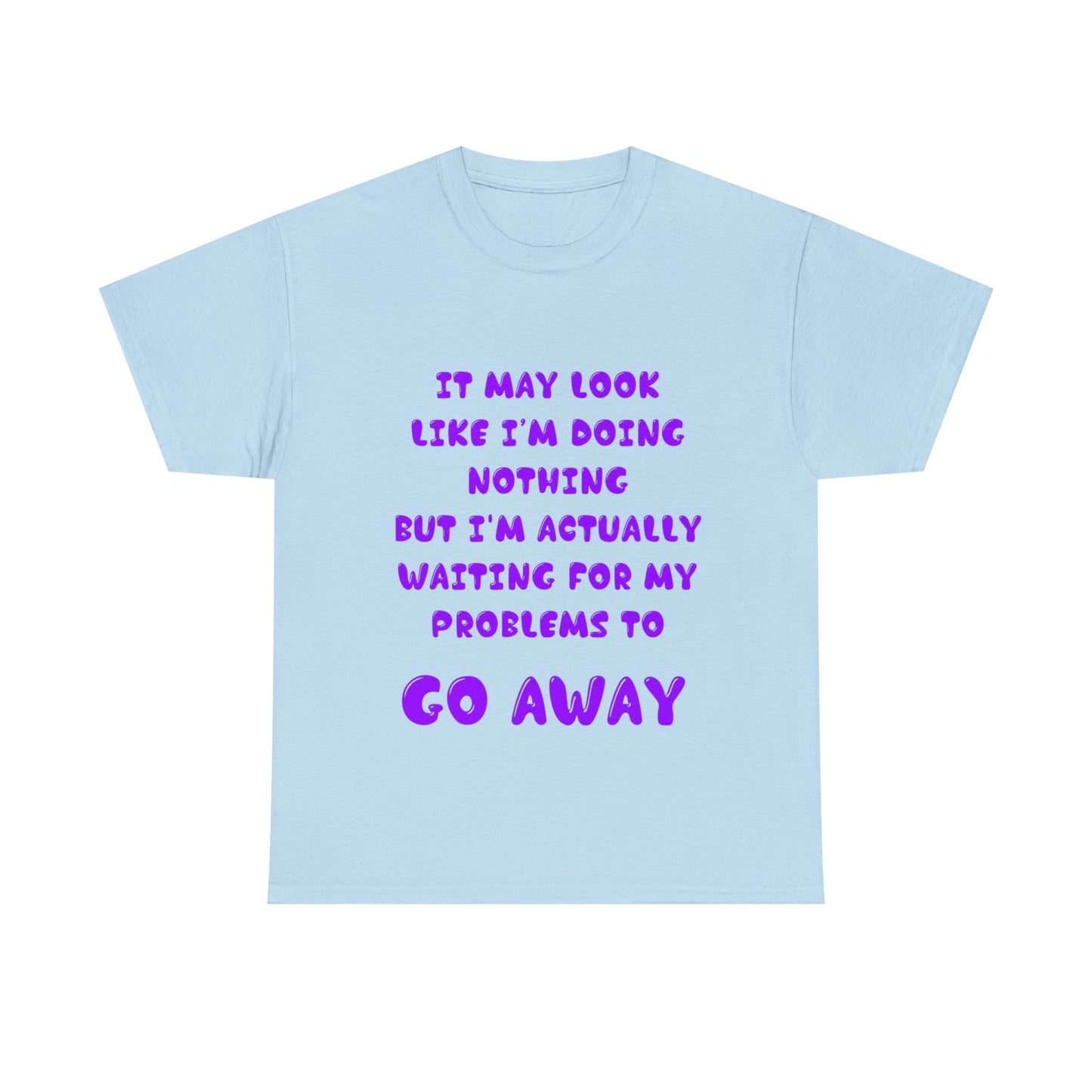 It May Look Like I'm Doing Nothing...  - Unisex Heavy Cotton Tee - AUS