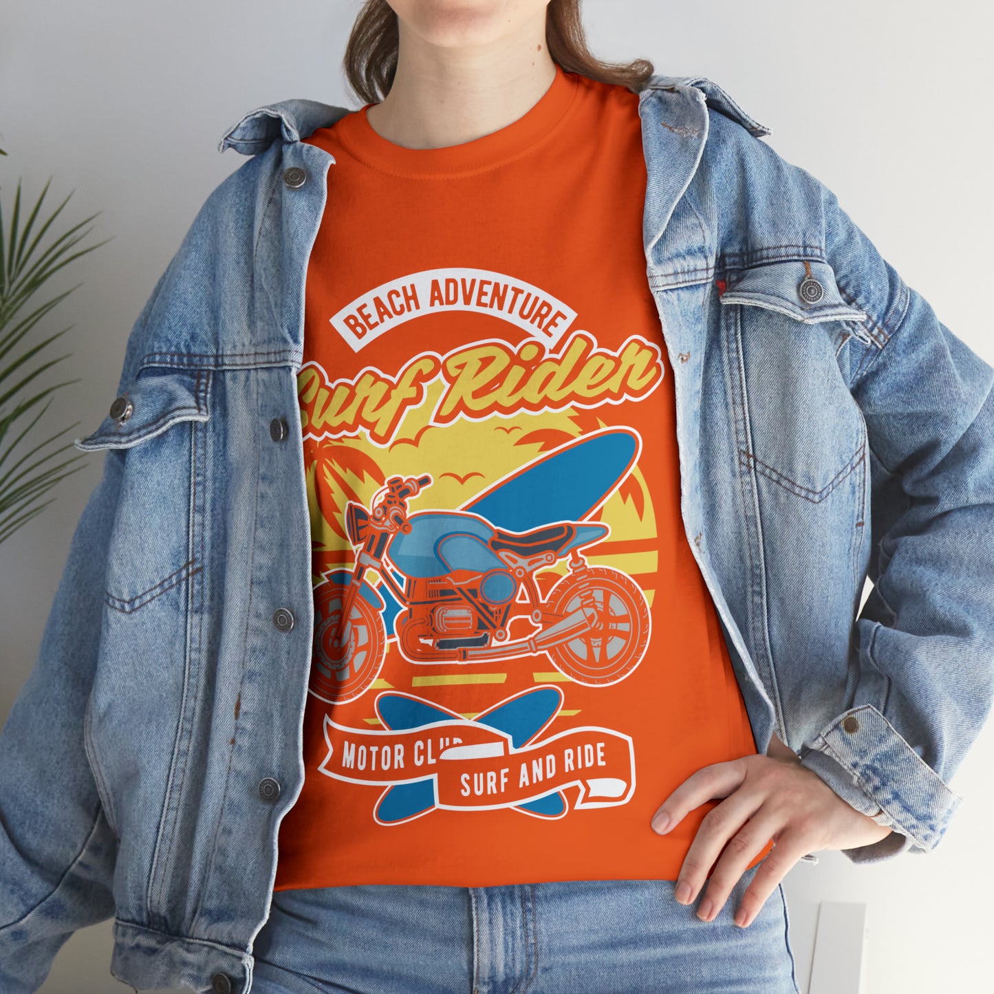 SURF RIDER - Printed in Australia - Unisex Jersey Short Sleeve Tee