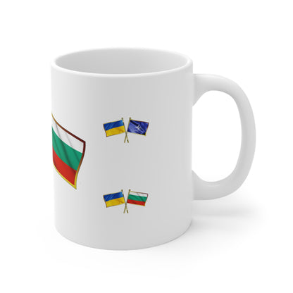 Ukrainian-Bulgarian NATO Supporter Mug
