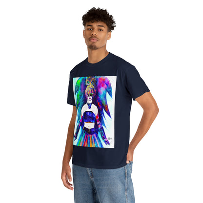 CYBER GIRL - Airt on a Shirt  - Unisex Heavy Cotton Tee - AUS