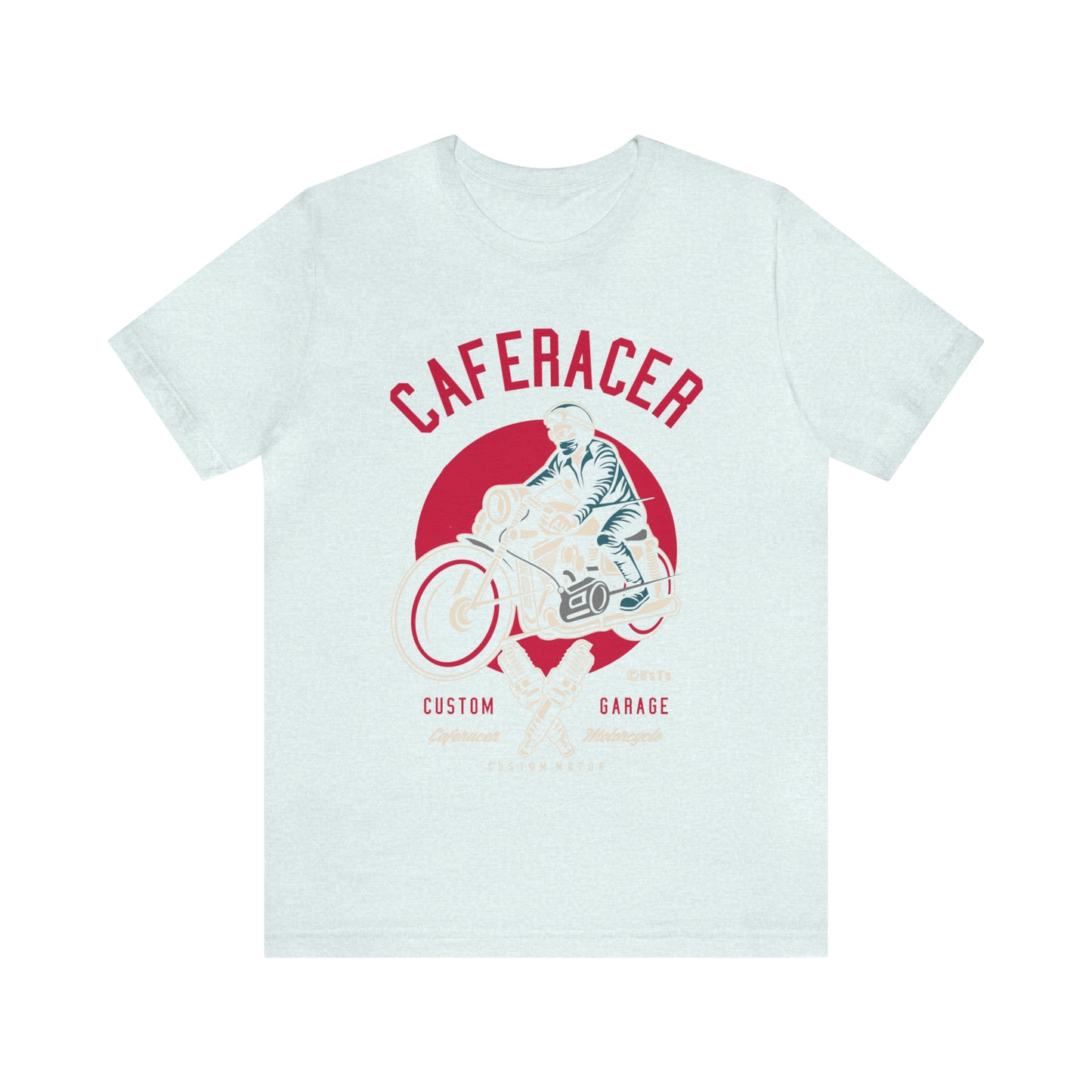 CAFE RACER Custom Garage - Unisex Jersey Short Sleeve Tee