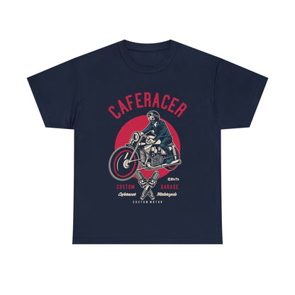 CAFE RACER Custom Garage - Unisex Heavy Cotton Tee