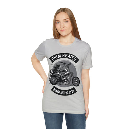 GRIM REAPER Death Motor Club - Unisex Jersey Short Sleeve Tee