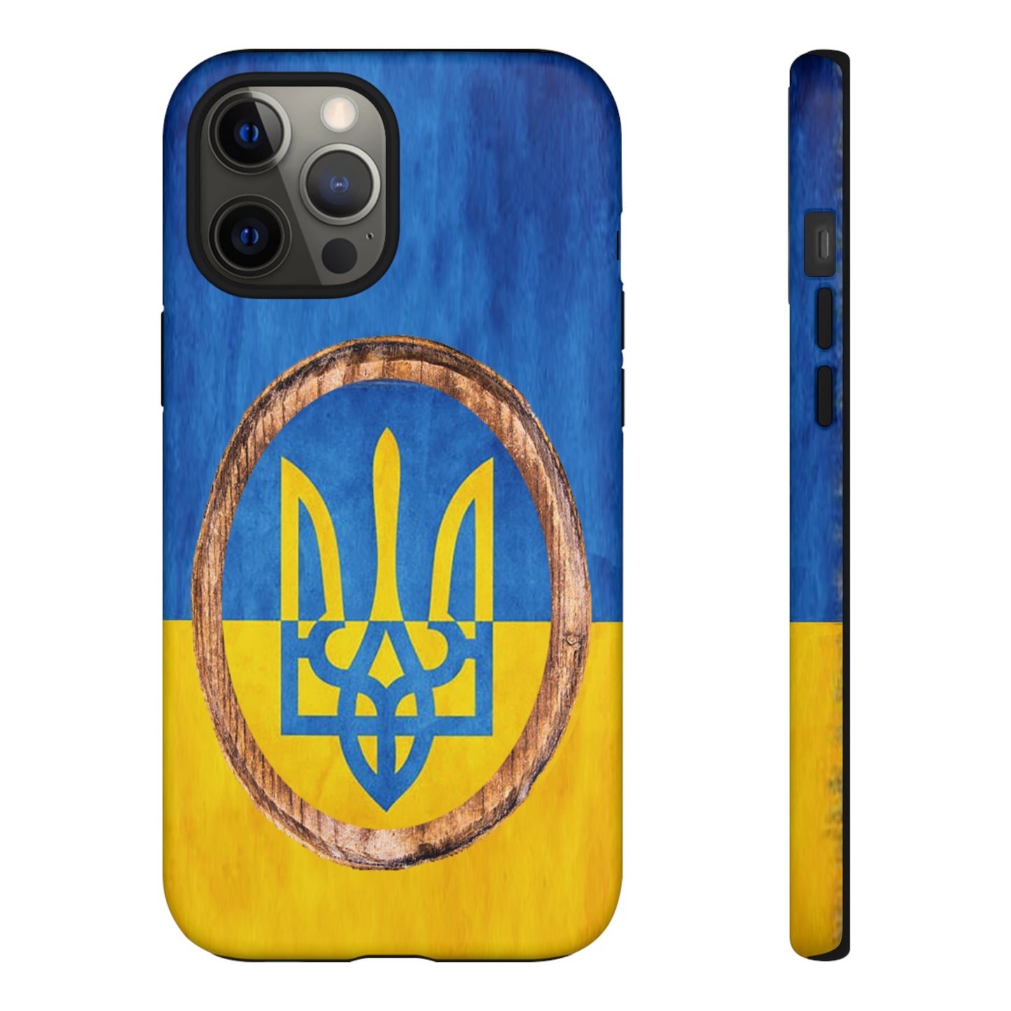 UKRAINE FLAG with TRIDENT - Tough Cases