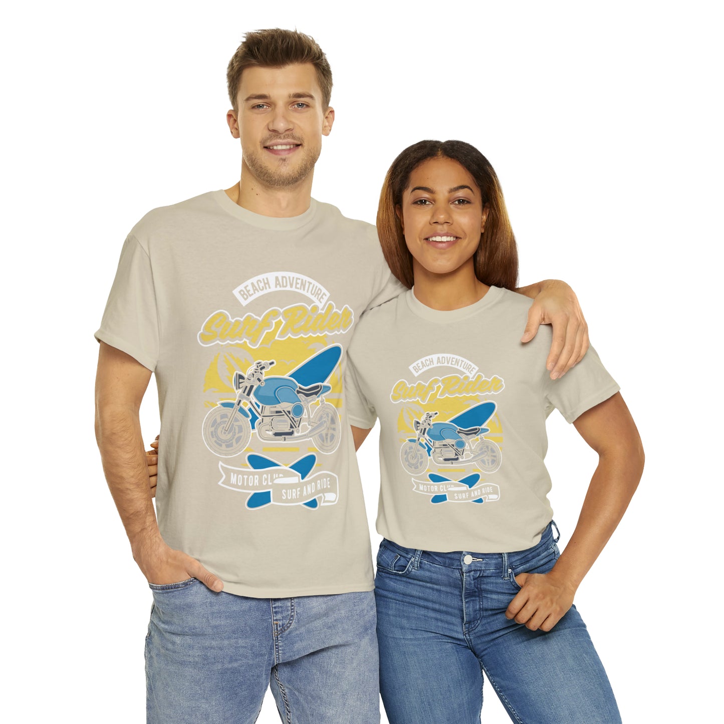 SURF RIDER - Printed in Australia - Unisex Jersey Short Sleeve Tee