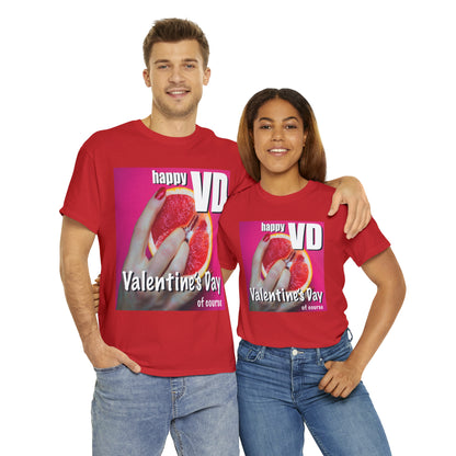 Happy VD - Unisex Cotton Tee