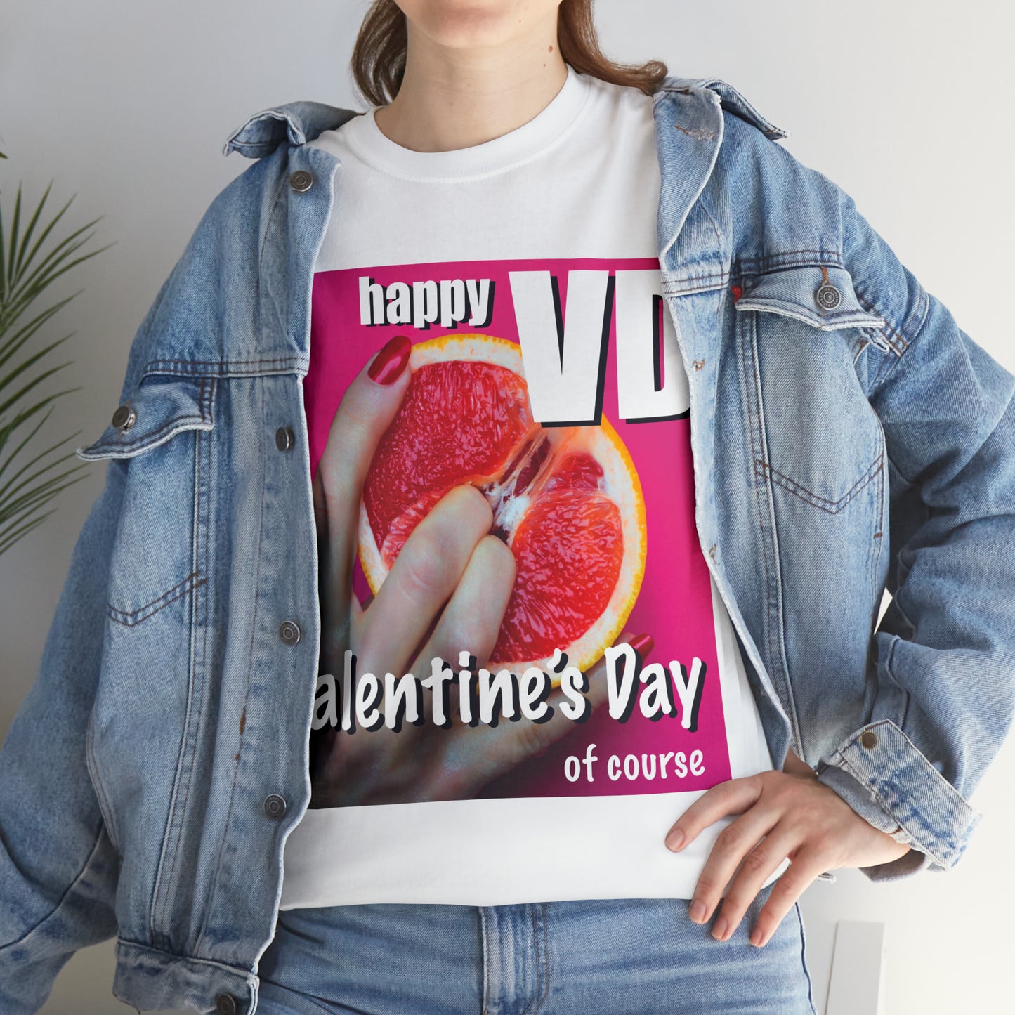 Happy VD - Unisex Cotton Tee