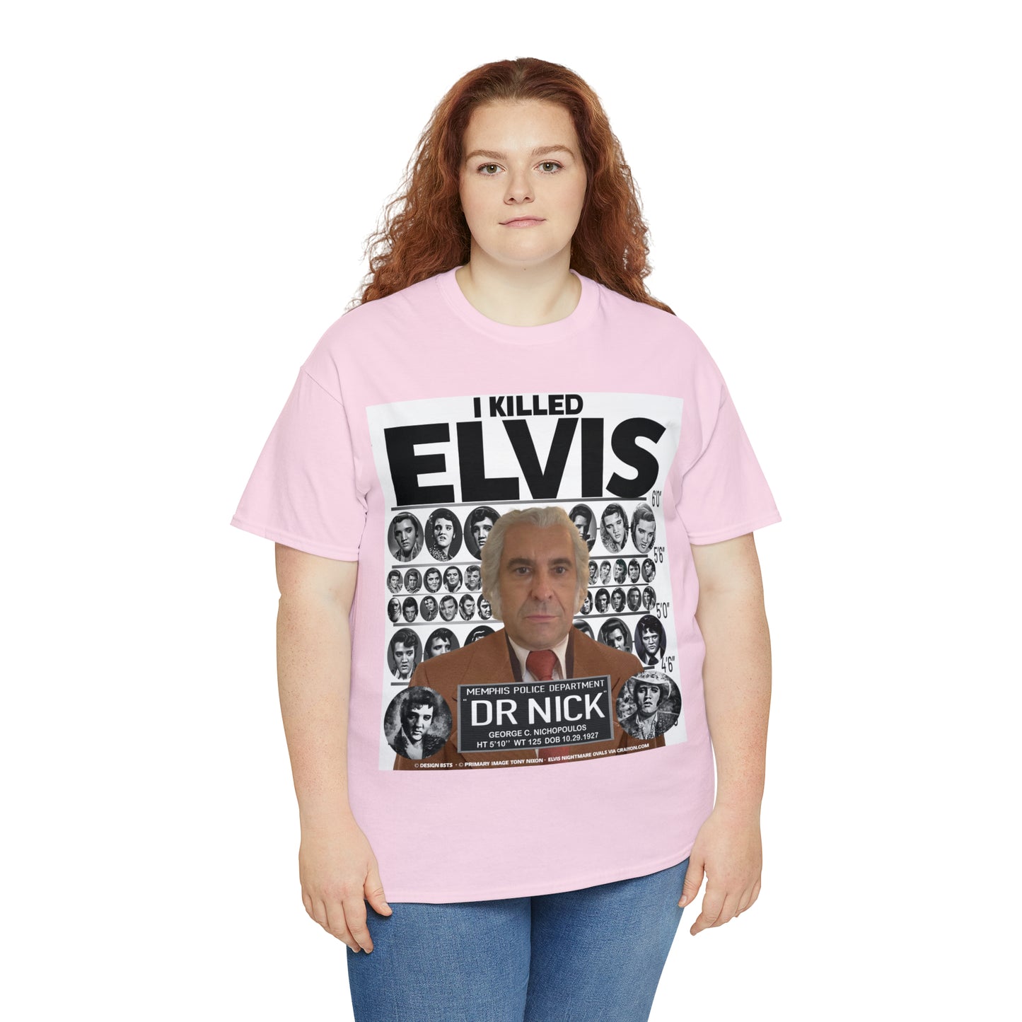 I KI**** ELVIS - Unisex Heavy Cotton Tee - USA