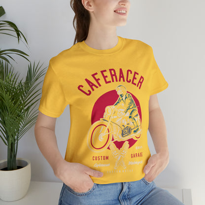 CAFE RACER Custom Garage - Unisex Jersey Short Sleeve Tee