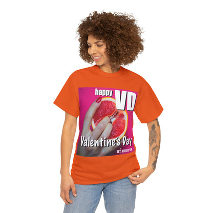 Happy VD - Unisex Cotton Tee