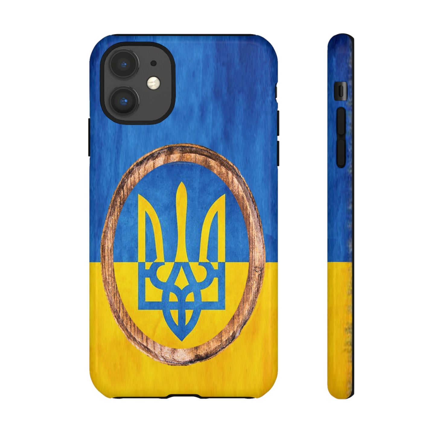 UKRAINE FLAG with TRIDENT - Tough Cases