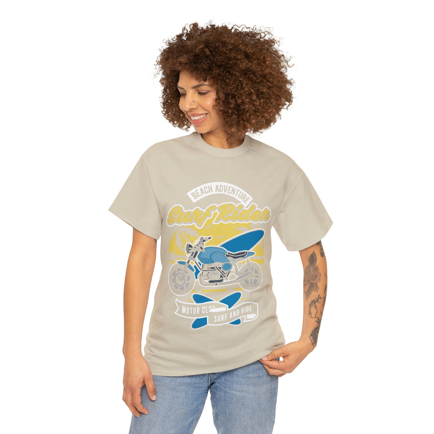 SURF RIDER - Printed in Australia - Unisex Jersey Short Sleeve Tee