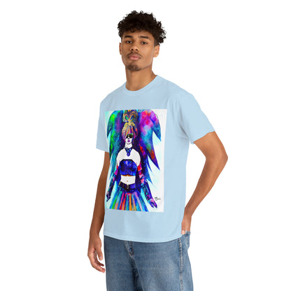 CYBER GIRL - Airt on a Shirt  - Unisex Heavy Cotton Tee - AUS