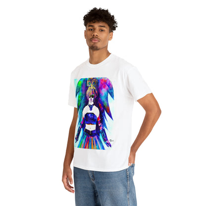 CYBER GIRL - Airt on a Shirt  - Unisex Heavy Cotton Tee - AUS