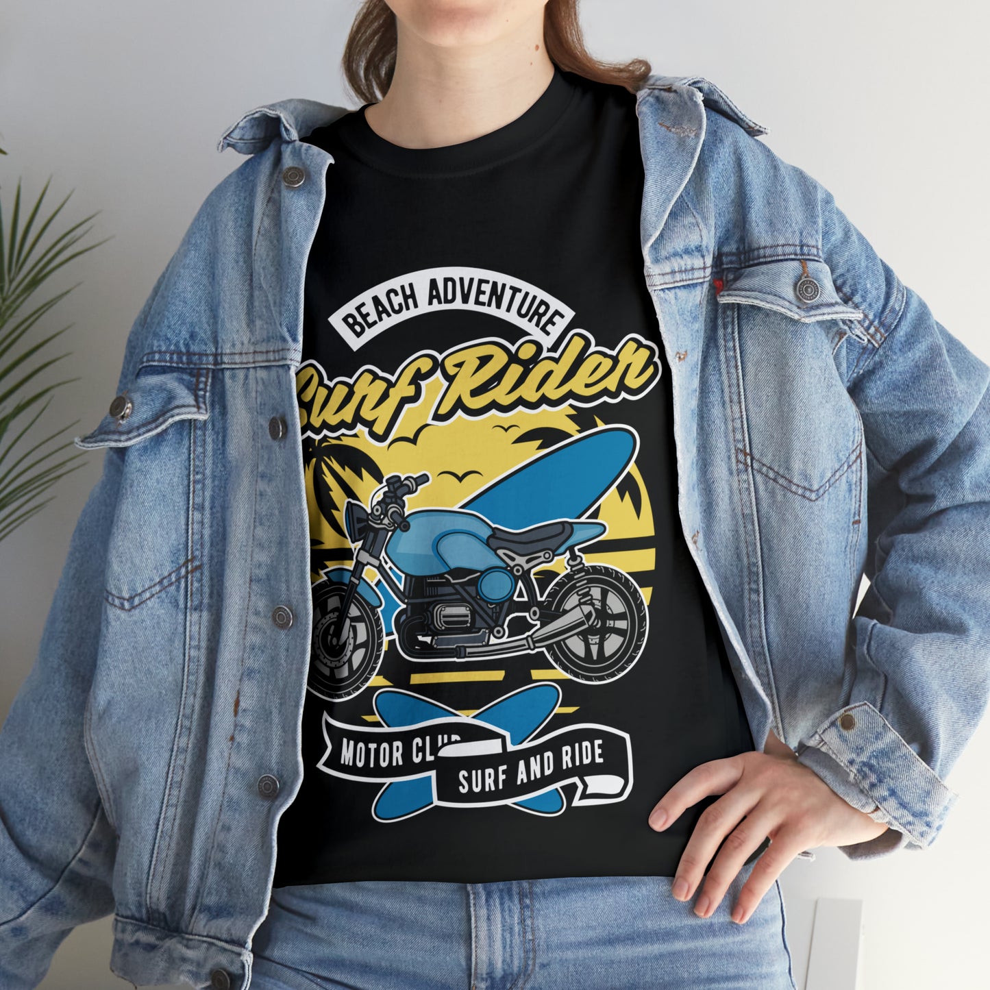 SURF RIDER - Printed in Australia - Unisex Jersey Short Sleeve Tee