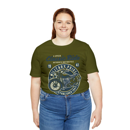 MILITARY RIDE Classic Pride - Unisex Jersey Short Sleeve Tee