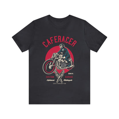 CAFE RACER Custom Garage - Unisex Jersey Short Sleeve Tee