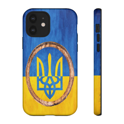 UKRAINE FLAG with TRIDENT - Tough Cases