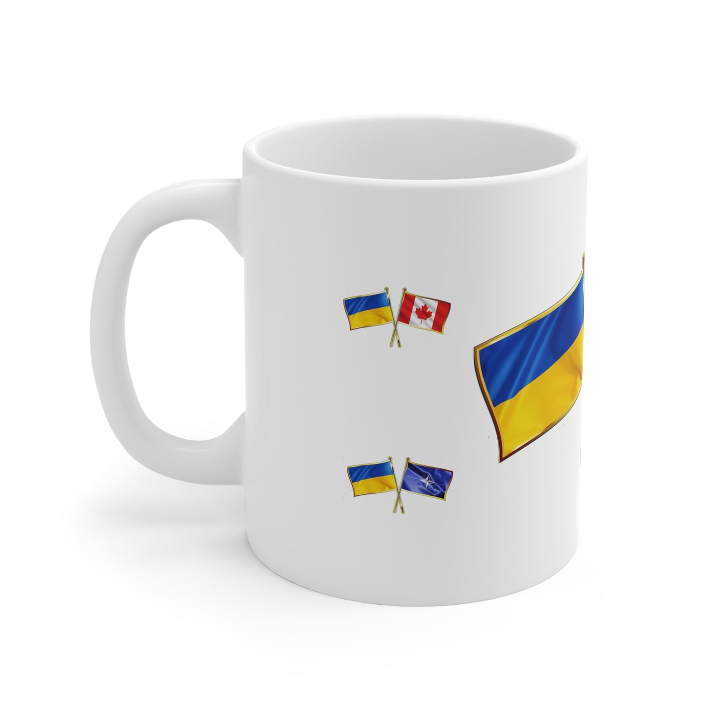 The Ukrainian-Canadian NATO Supporter Mug