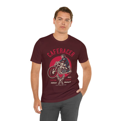 CAFE RACER Custom Garage - Unisex Jersey Short Sleeve Tee