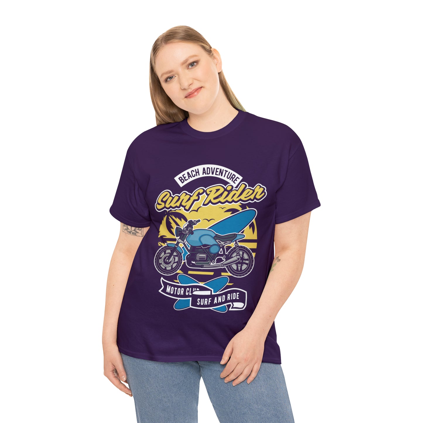 SURF RIDER - Printed in Australia - Unisex Jersey Short Sleeve Tee