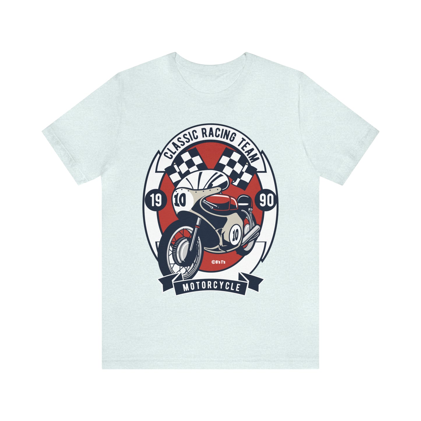 CLASSIC MOTORCYCLE RACING TEAM - Unisex Jersey Short Sleeve Tee