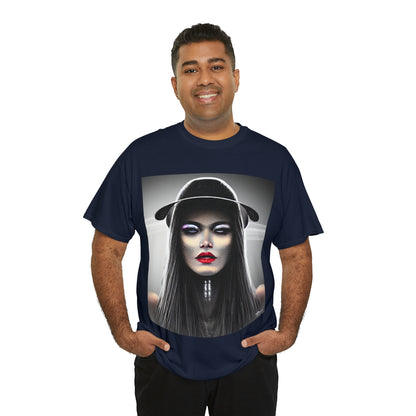 CYBERPUNK WITCH - Airt on a Shirt  - Unisex Heavy Cotton Tee - AUS