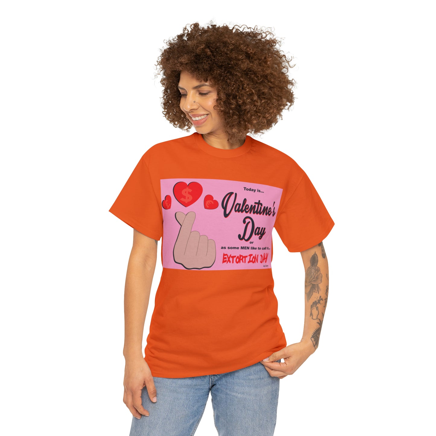 Today Is Valentine's Day... - Unisex Heavy Cotton Tee