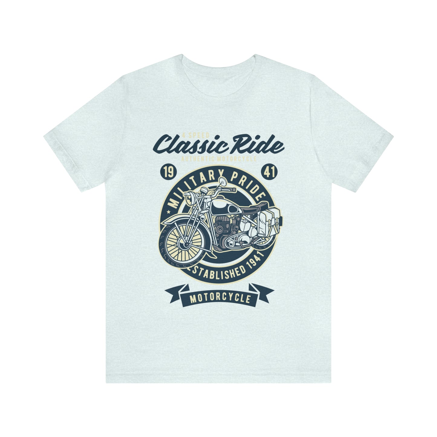 MILITARY RIDE Classic Pride - Unisex Jersey Short Sleeve Tee