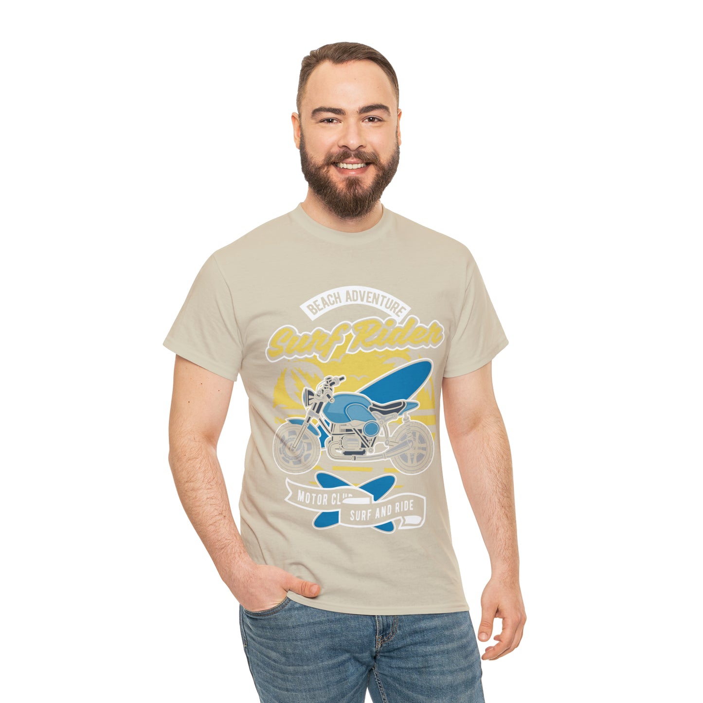 SURF RIDER - Printed in Australia - Unisex Jersey Short Sleeve Tee