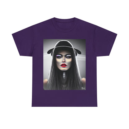 CYBERPUNK WITCH - Airt on a Shirt  - Unisex Heavy Cotton Tee - AUS