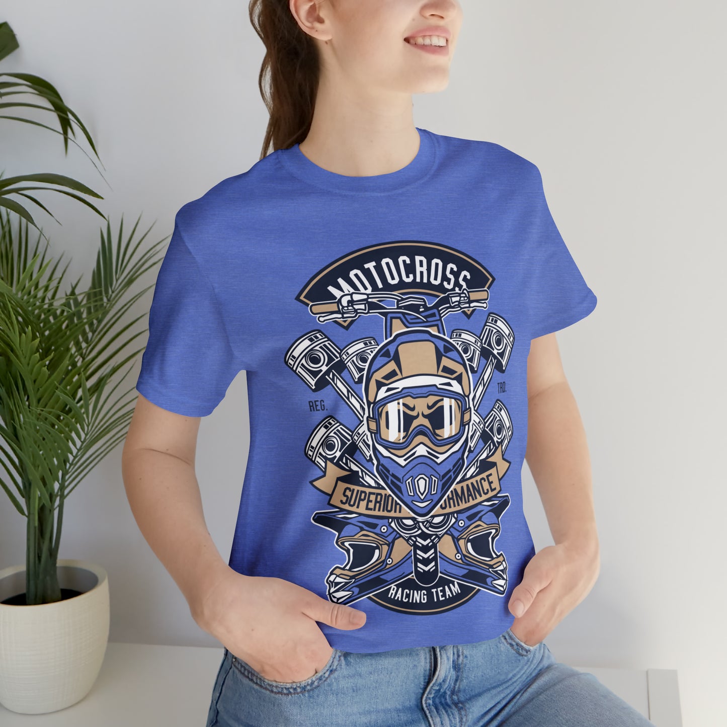 MOTOCROSS Superior Performance - Unisex Jersey Short Sleeve Tee