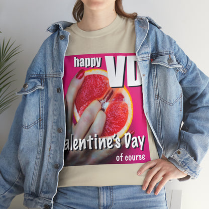 Happy VD - Unisex Cotton Tee