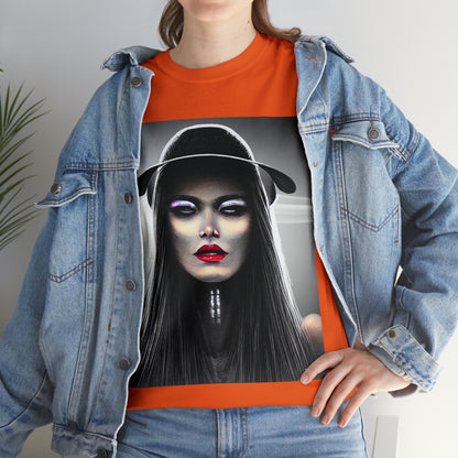 CYBERPUNK WITCH - Airt on a Shirt  - Unisex Heavy Cotton Tee - AUS