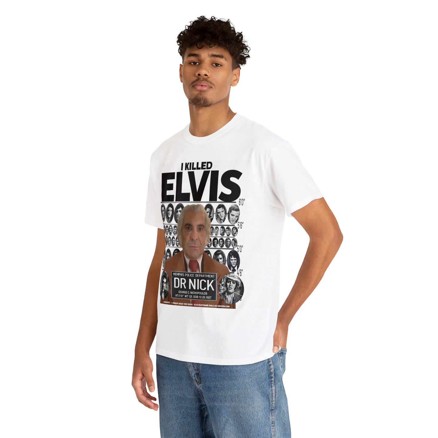 I KI**** ELVIS - Unisex Heavy Cotton Tee - USA