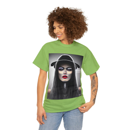 CYBERPUNK WITCH - Airt on a Shirt  - Unisex Heavy Cotton Tee - AUS