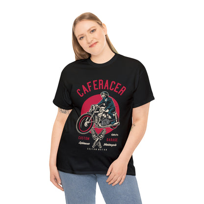 CAFE RACER Custom Garage - Unisex Heavy Cotton Tee