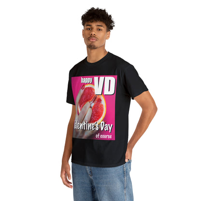 Happy VD - Unisex Cotton Tee