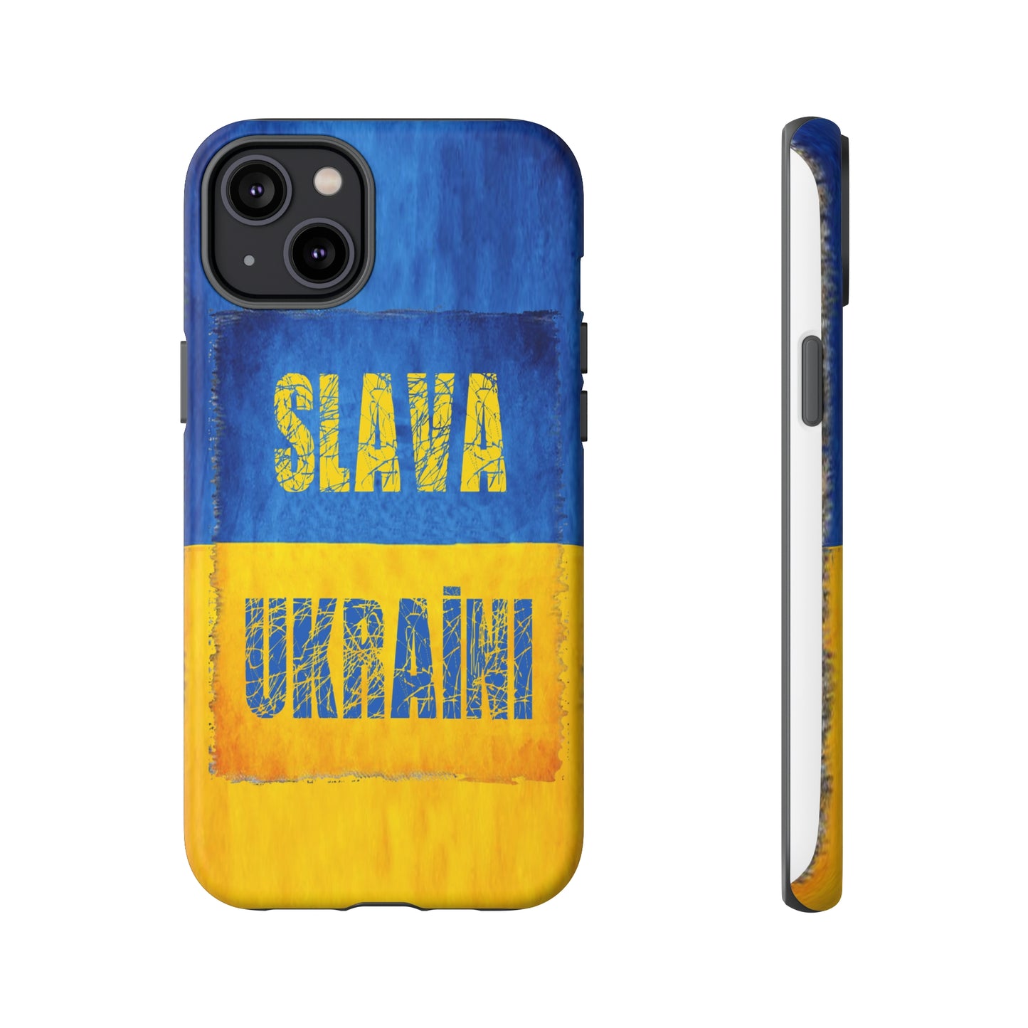 "SLAVA UKRAĪNI" FLAG - Tough Cases