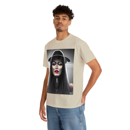 CYBERPUNK WITCH - Airt on a Shirt  - Unisex Heavy Cotton Tee - AUS