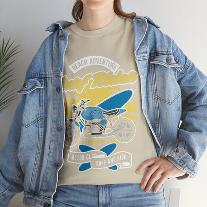 SURF RIDER - Printed in Australia - Unisex Jersey Short Sleeve Tee