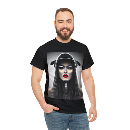 CYBERPUNK WITCH - Airt on a Shirt  - Unisex Heavy Cotton Tee - AUS