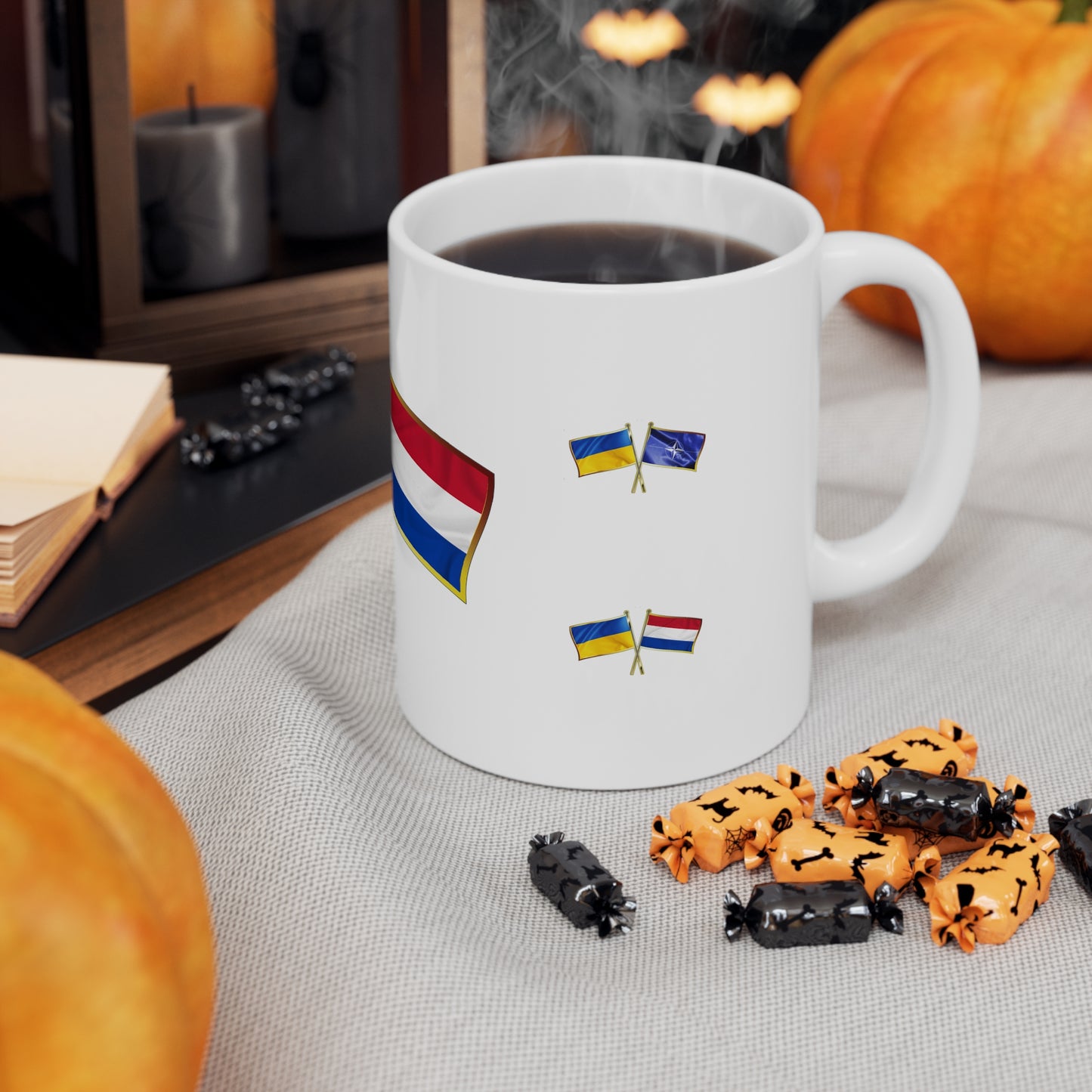 Ukrainian-Dutch NATO Supporter Mug