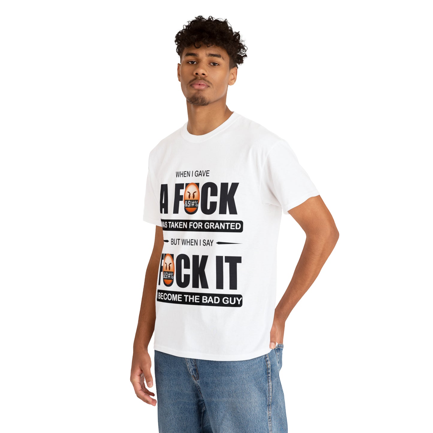 WHEN I GAVE A F***  - Funny Unisex Heavy Cotton Tee - AUS